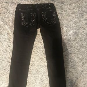 Dark blue miss me jeans